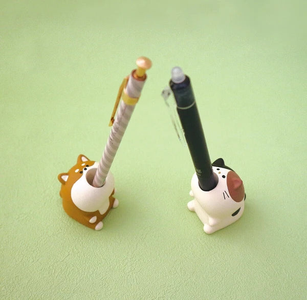 Decole Pen Stand - Harapeko Animal