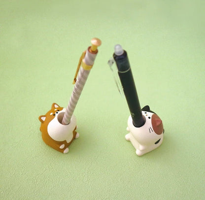 Decole Pen Stand - Harapeko Animal