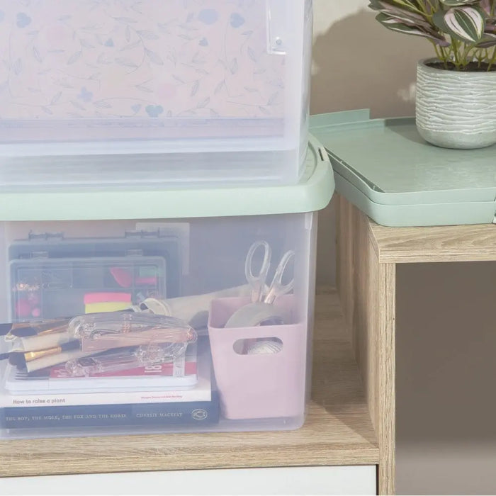 14 Litre Rectangular Wham Clip Box with Lid 6.03 Wham Storage