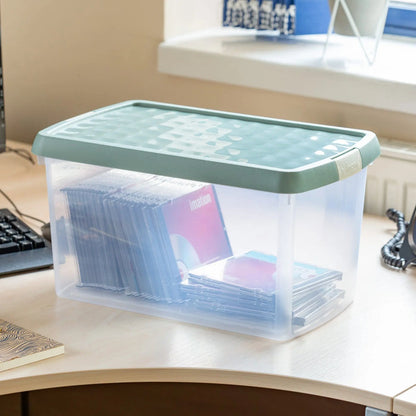 14 Litre Rectangular Wham Clip Box with Lid 6.03 Wham Storage