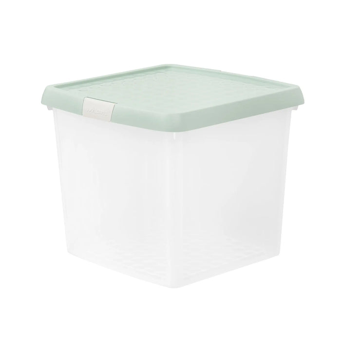 14 Litre Wham Clip Square Storage Box with Lid 9.02 Wham Storage