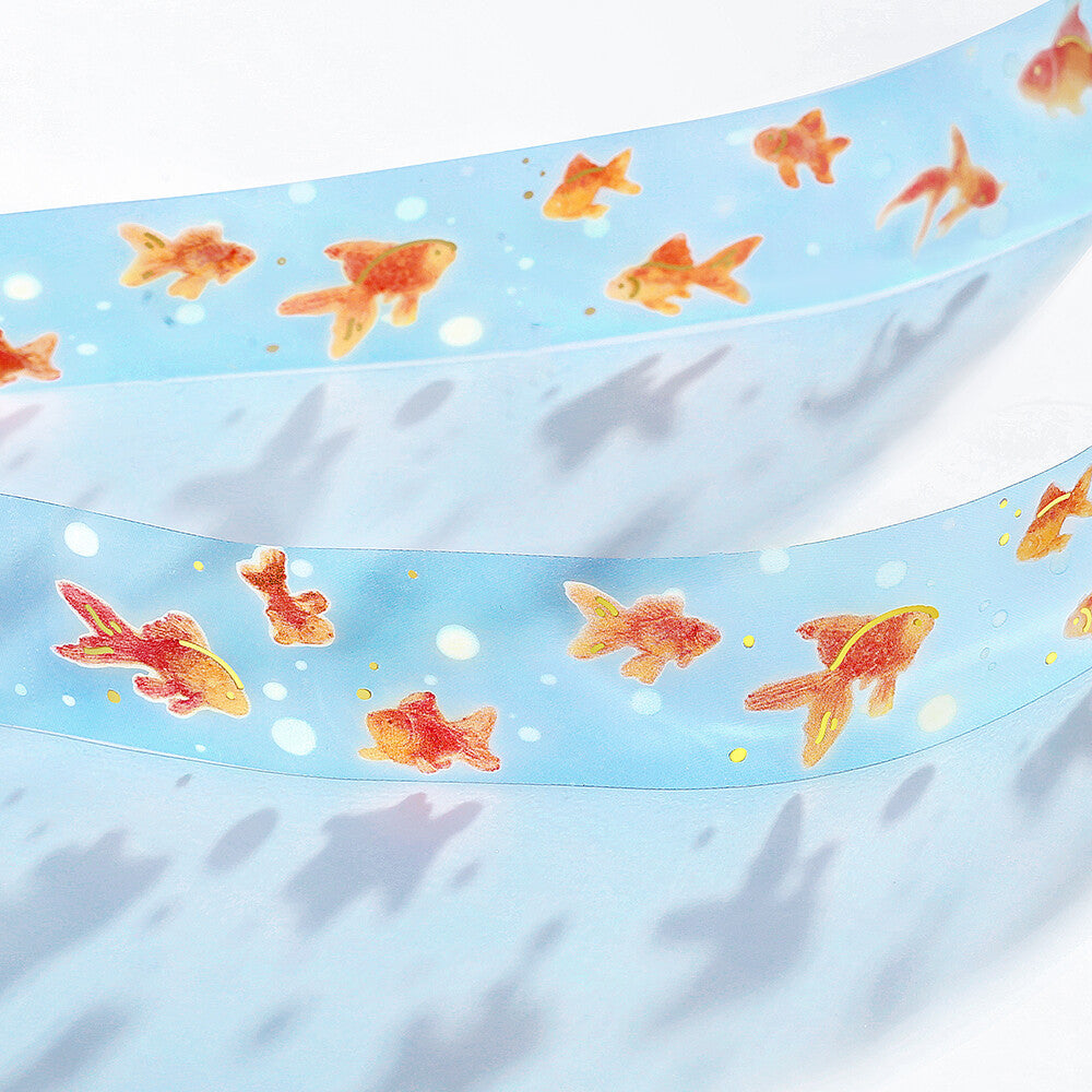BGM Clear Tape - Foil Stamping - 2026 Summer Limited - Shimmering Goldfish