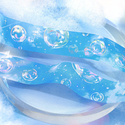 BGM Clear Tape - Foil Stamping Life - Sky Encyclopedia - Bubble Dream