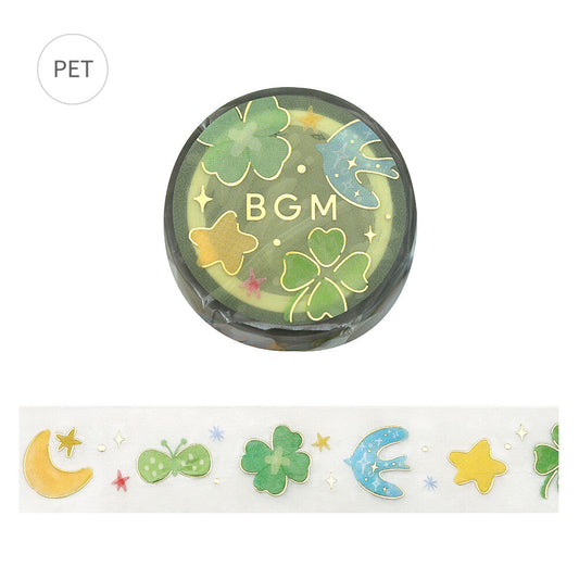 BGM Clear Tape - Foil Stamping Life - Lucky