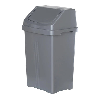 15 Litre Plastic Swing Bin Wham Storage