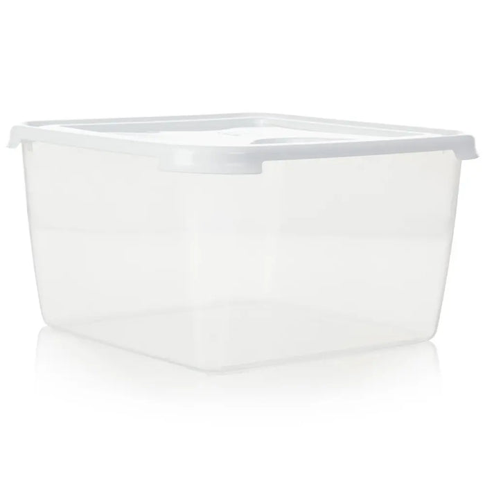 15 litre Square Cake Plastic Storage Box Wham Storage