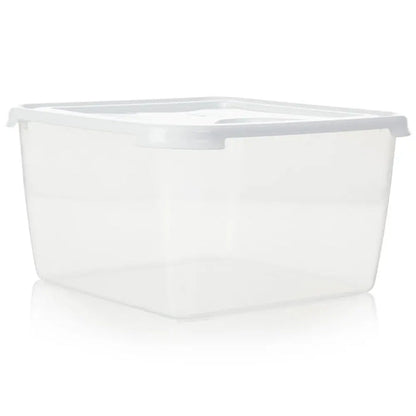 15 litre Square Cake Plastic Storage Box Wham Storage