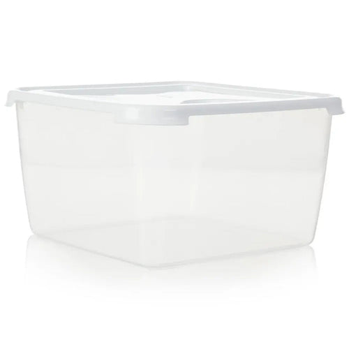 15 litre Square Cake Plastic Storage Box Wham Storage