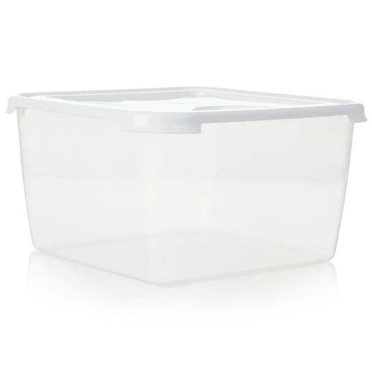 15 litre Square Cake Plastic Storage Box Wham Storage