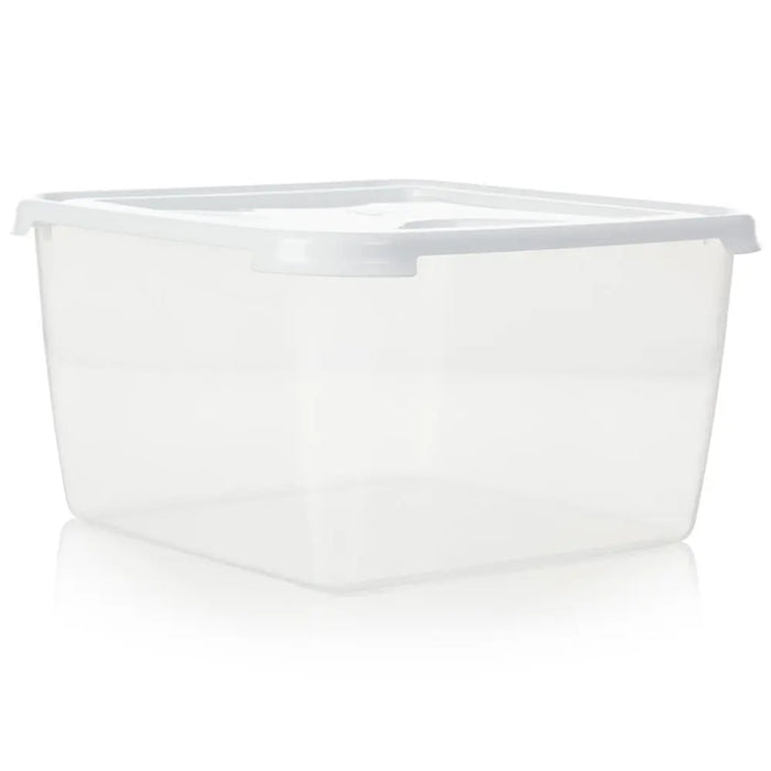 15 litre Square Cake Plastic Storage Box Wham Storage