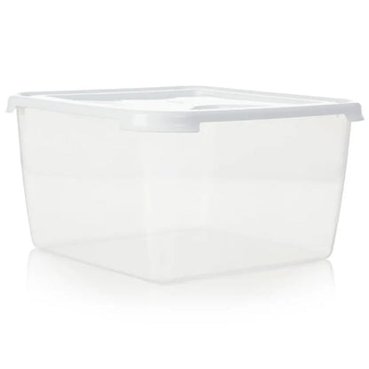15 litre Square Cake Plastic Storage Box Wham Storage