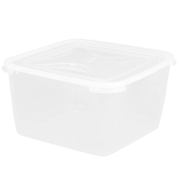 15 litre Square Cake Plastic Storage Box Wham Storage