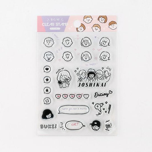 BGM Clear Stamp - Dating