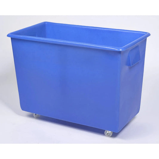 165 Litre Bottle Skip on wheels Blue EX