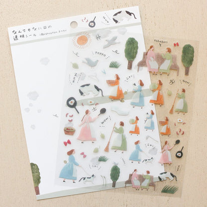 Cozyca - Necktie - Ordinary Day Transparent Sticker