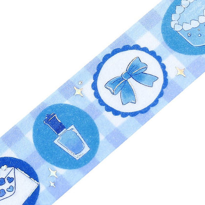 BGM Washi Tape - Foil Stamping - Favorite Color - Blue