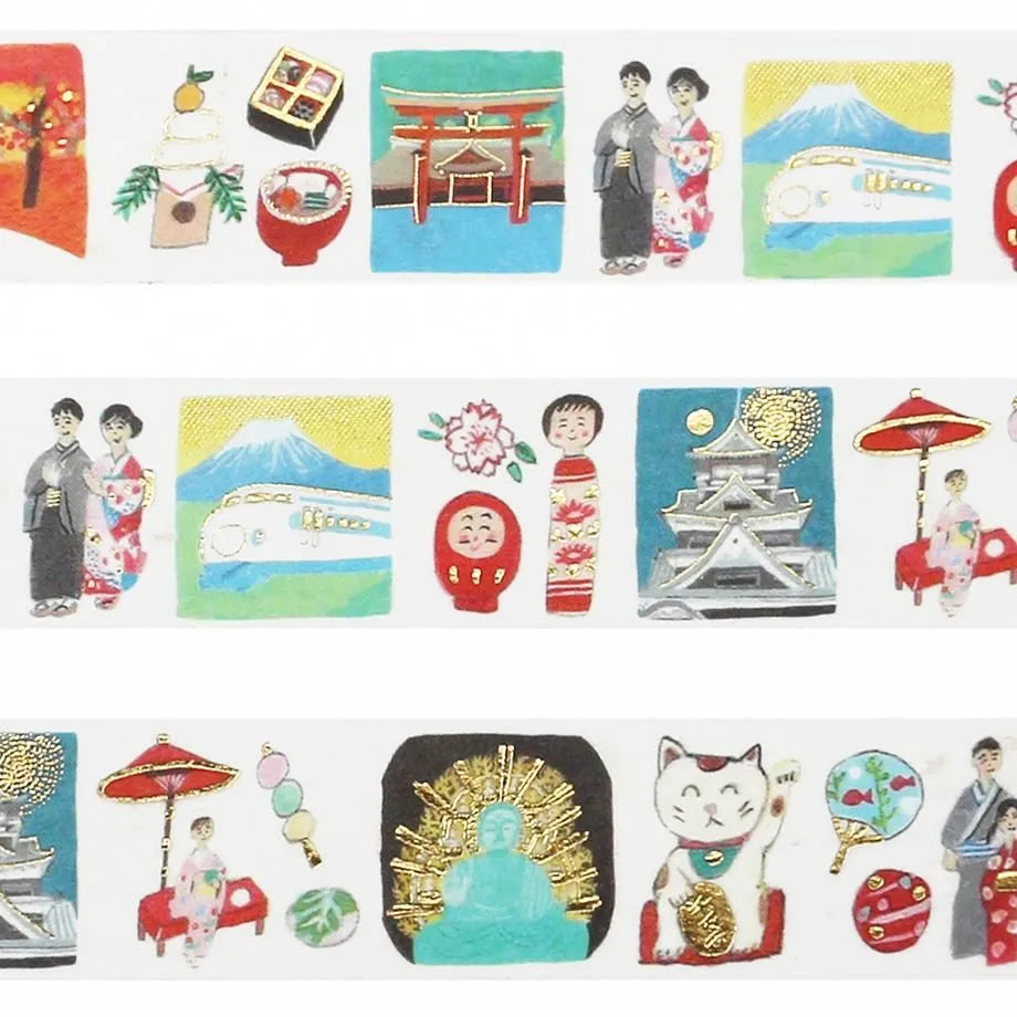 Cozyca - Ai Okino Foil Stamping Washi Tape