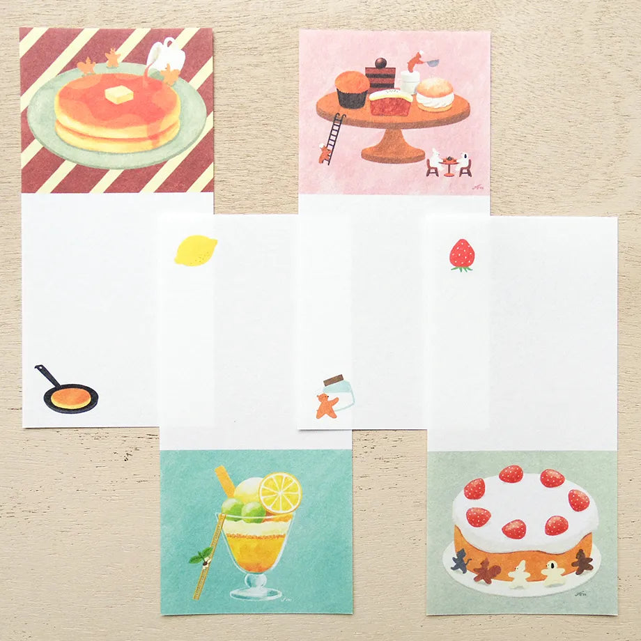 Cozyca - Mariko Fukuoka Note Pad - Sweets
