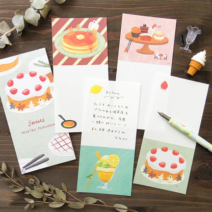 Cozyca - Mariko Fukuoka Note Pad - Sweets