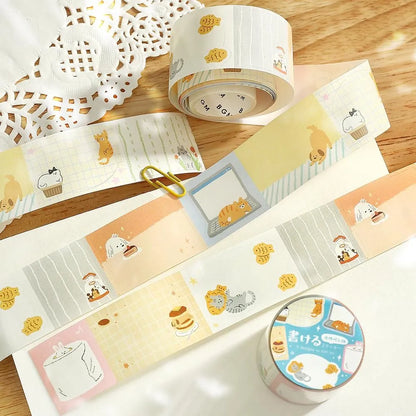 BGM Roll Sticker - Writable - Warm Weather