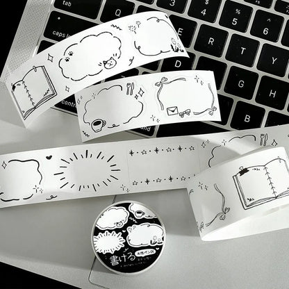 BGM Roll Sticker - Writable - Sketch
