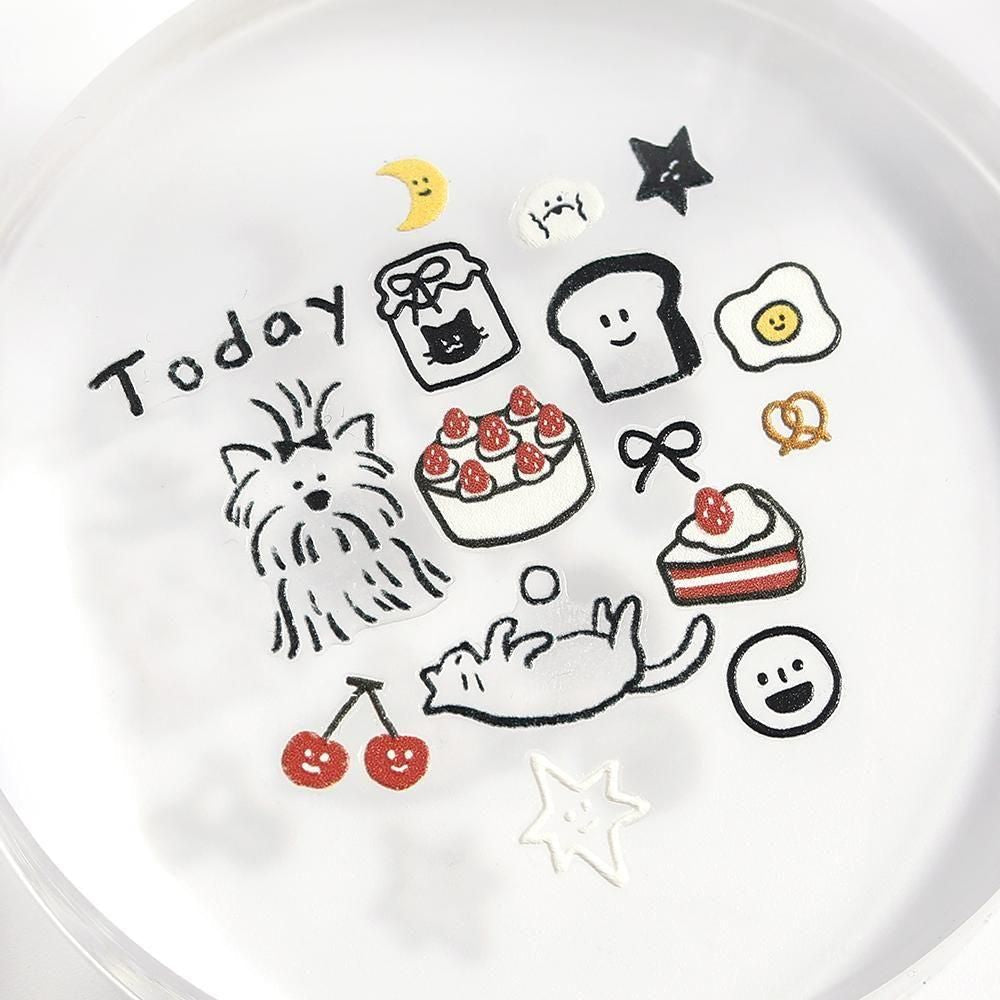 BGM Sticker Sheet - Icing Stickers - Relaxed Days