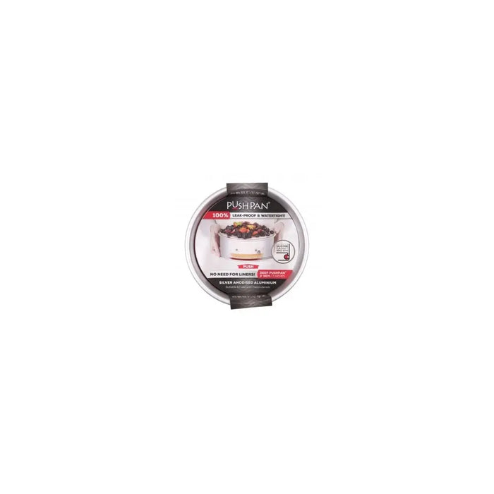 18cm PushPan Aluminium Deep Tin PushPan