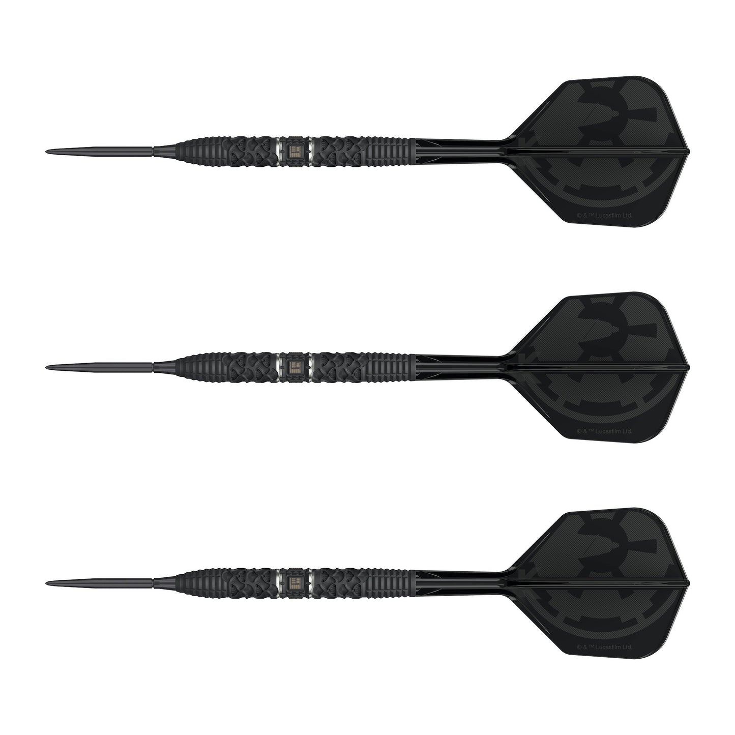 TARGET x STAR WARS - 26g - Darth Vader - Steel Tip Swiss Point - 95% Tungsten Darts