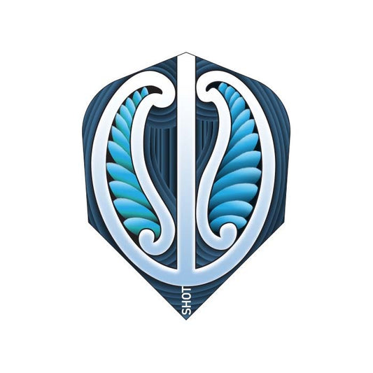SHOT Warrior Blue - 100 Micron Standard Small Flights