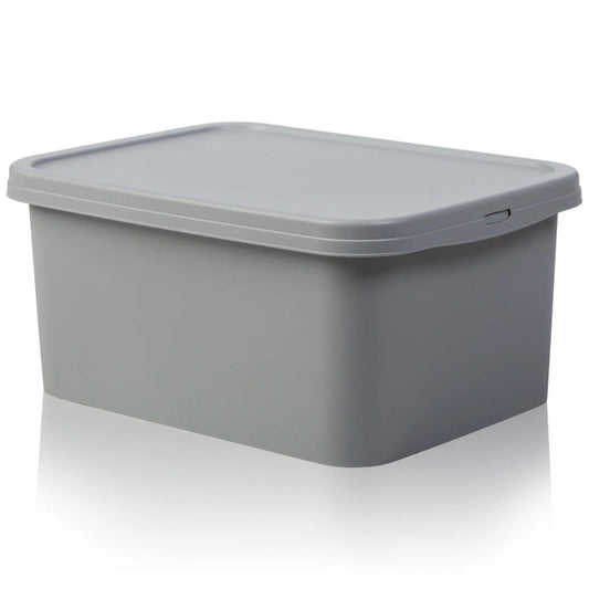 20 litre Storum Plastic Storage Box with Lid Hobby Life