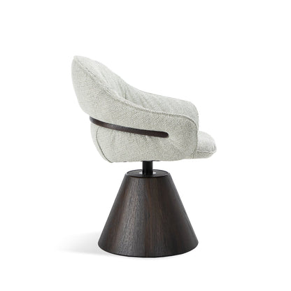 freifrau | marie armchair | cone frame - black | safire fabric