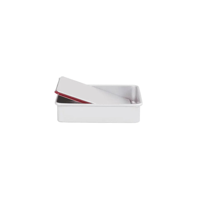 20cm PushPan Aluminium Shallow Square Tin PushPan