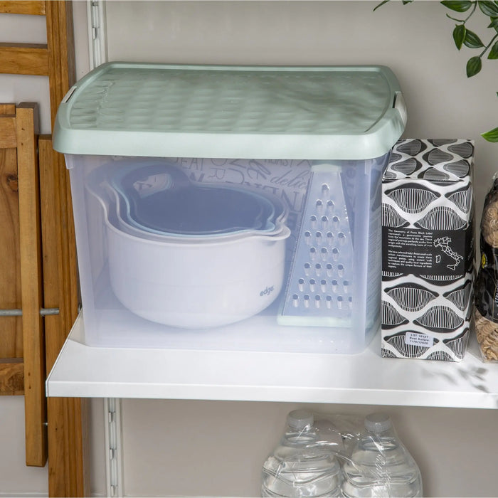 21.5 Litre Wham Clip Plastic Storage Box with Lid 8.02 Wham Storage