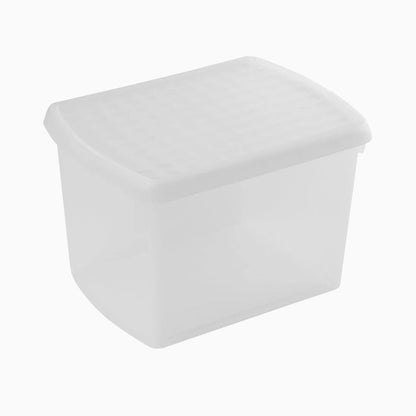21.5 Litre Wham Clip Plastic Storage Box with Lid 8.02 Wham Storage