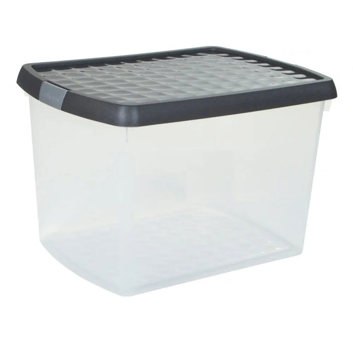 21.5 Litre Wham Clip Plastic Storage Box with Lid 8.02 Wham Storage