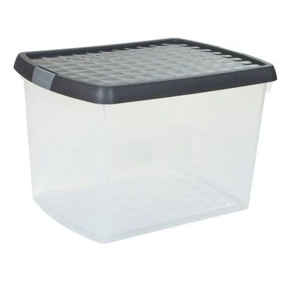 21.5 Litre Wham Clip Plastic Storage Box with Lid 8.02 Wham Storage
