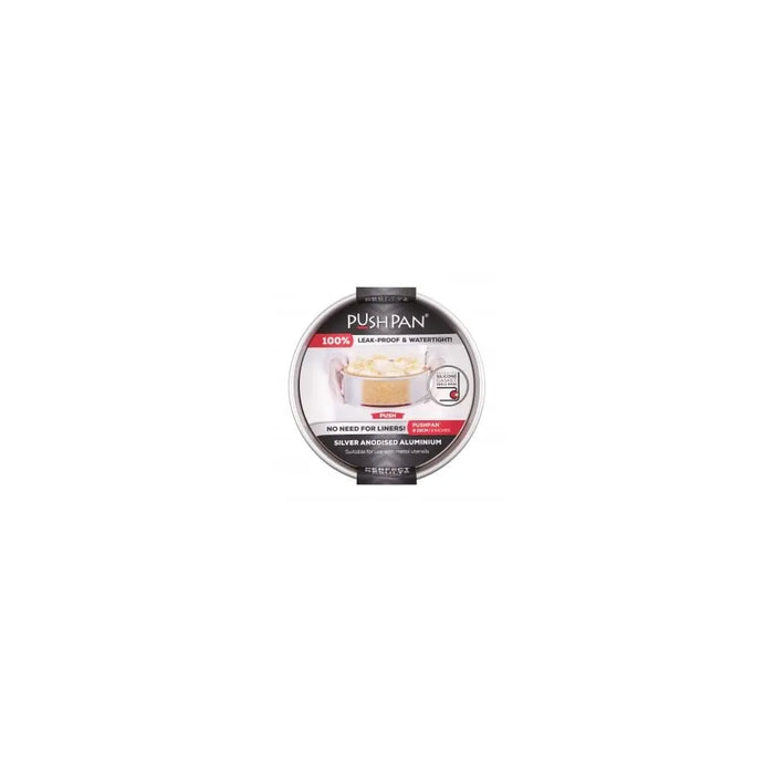 23cm PushPan Aluminium Shallow Tin PushPan