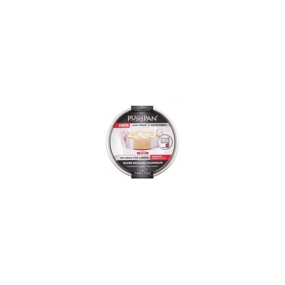 23cm PushPan Aluminium Shallow Tin PushPan
