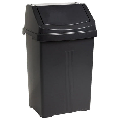 25 Litre Home Upcycled Plastic Swing Bin Wham Storage