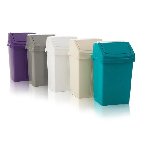 25 Litre Plastic Swing Bin Wham Storage