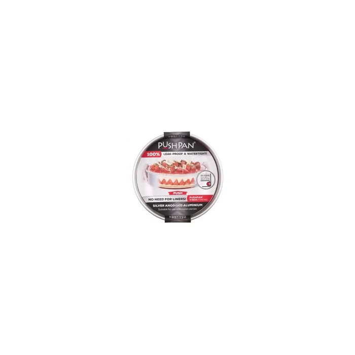 28cm PushPan Aluminium Shallow Round Tin PushPan