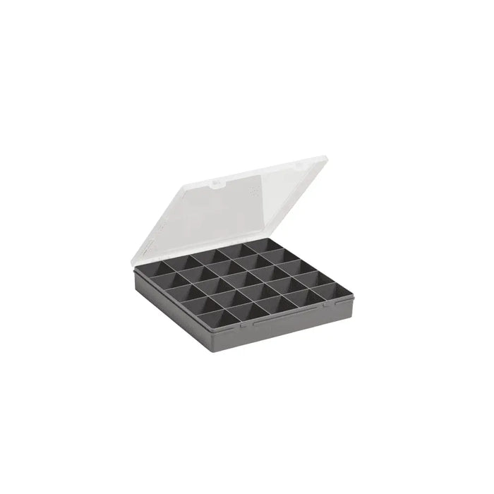 29cm (10.01) Organiser Box with 25 Square Compartments Wham Storage