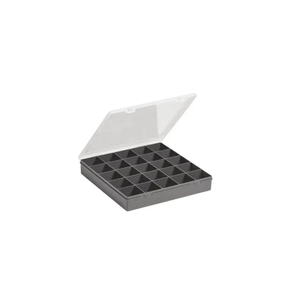 29cm (10.01) Organiser Box with 25 Square Compartments Wham Storage