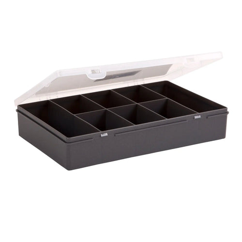 29cm (3.01) Wham Hobby Craft Bits and Bobs 8 Compartment Organiser Plastic Box Wham Storage