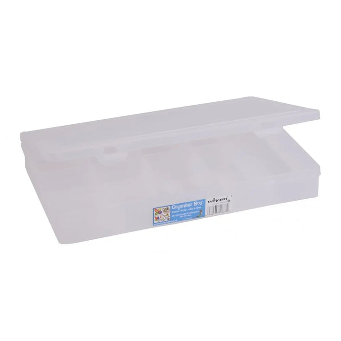 29cm (3.03) Wham 13 Compartment Plastic Organiser Box Wham Storage