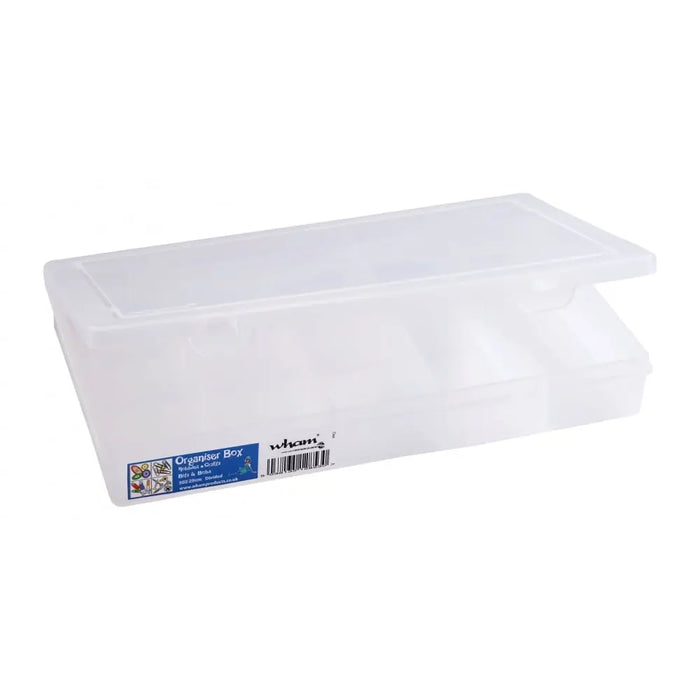 29cm (3.03) Wham 13 Compartment Plastic Organiser Box Wham Storage