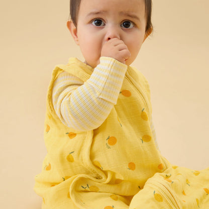 Citrus Muslin Front Opening Sleeping Bag