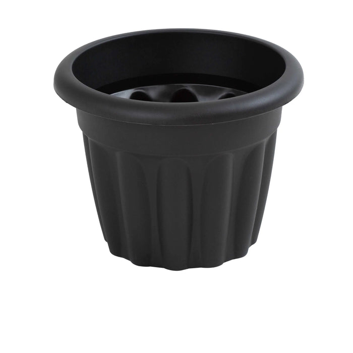 33cm Vista Small Round Plastic Plant Pot Wham Storage