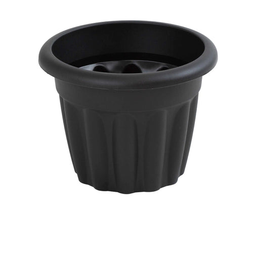 33cm Vista Small Round Plastic Plant Pot Wham Storage