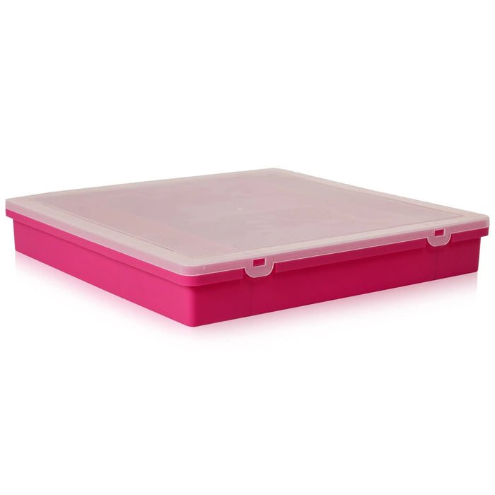 38.5cm (11.03) Square Organiser Box with 6 Compartments Wham Storage
